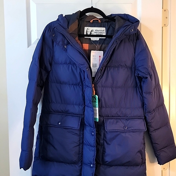 Marmot strollbridge parka, Arctic Navy - MSRP $325 700 fill - Picture 5 of 12